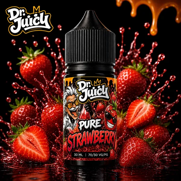 DR. Juicy Pure Strawberry Salt E-Likit 30ml