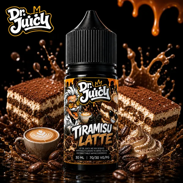 Tiramisu Latte Salt Likit İnceleme | DR. Juicy Premium E-Likit