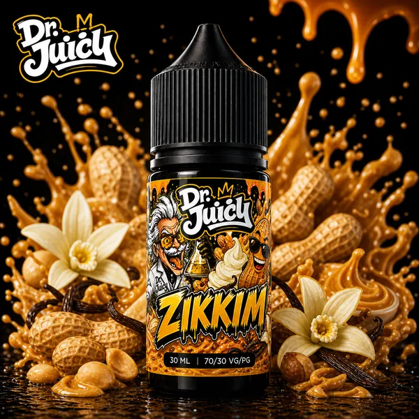 DR. Juicy Zıkkım Salt E-Likit 30ml - Fıstık vanilya aroması